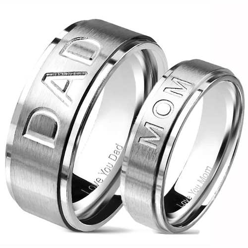 Forlovelsesringe til Mor og Far - Elegant Design