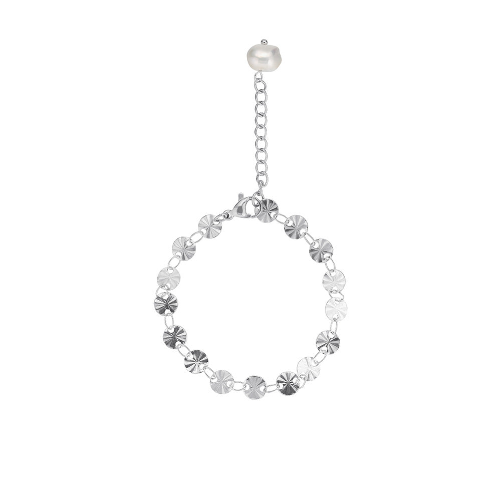 Riga Armbånd med Ferskvandsperle - Elegant Smykke Tilbud