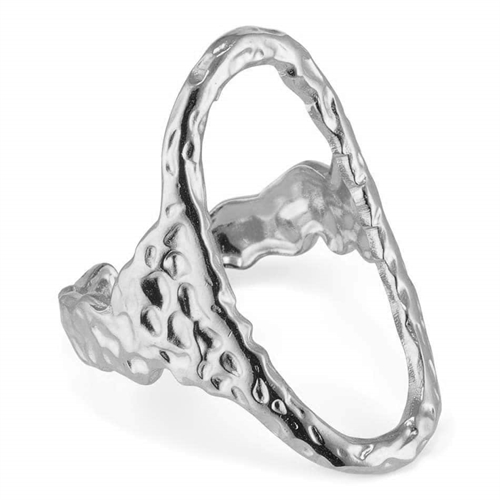 Lionetta Ring i Ædelstål - Justerbar Designring