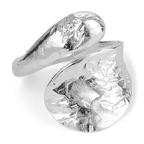 Athena Ring i Sølv – Justerbar Fingerring med Elegance