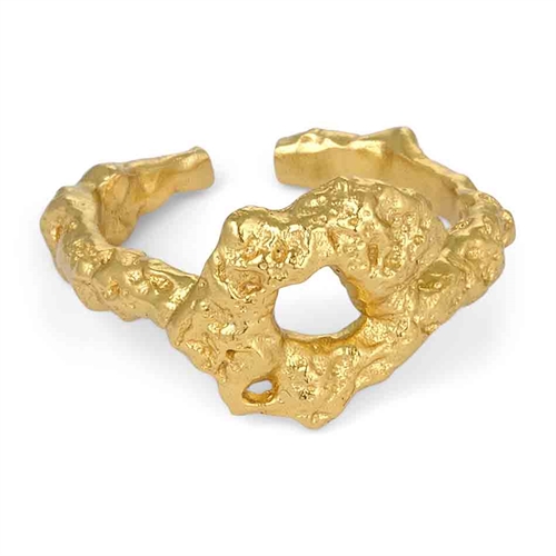 Demeter Justerbar Ring i 14K Guld - Elegance til dit Outfit