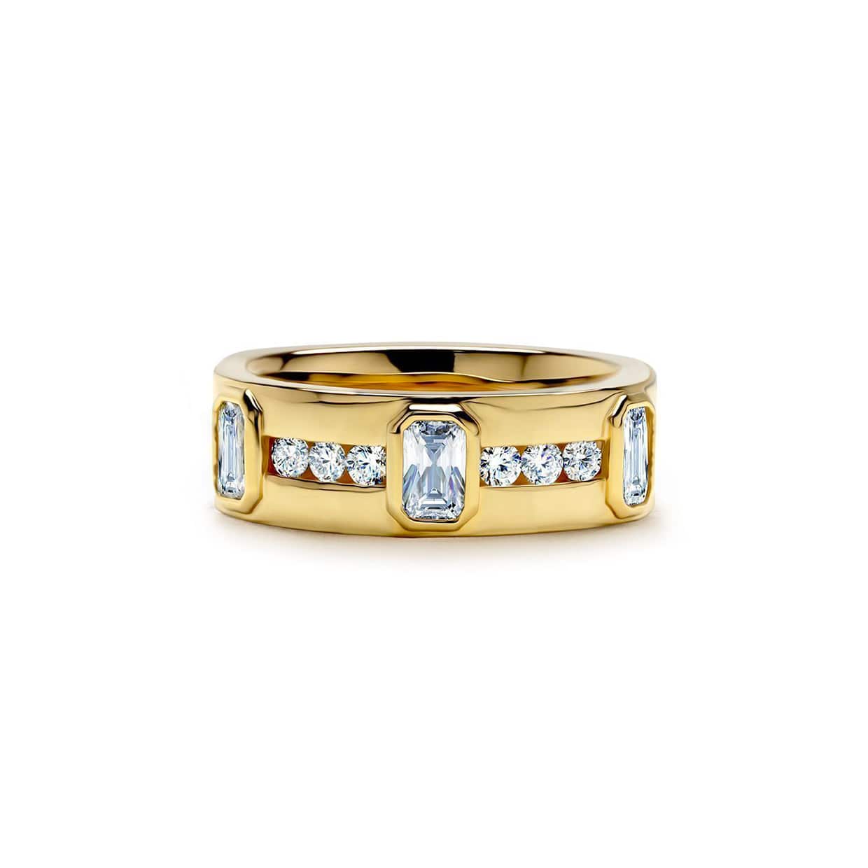 Abelstedt A Ring i Forgyldt Sterlingsølv - Elegant Gaveidé