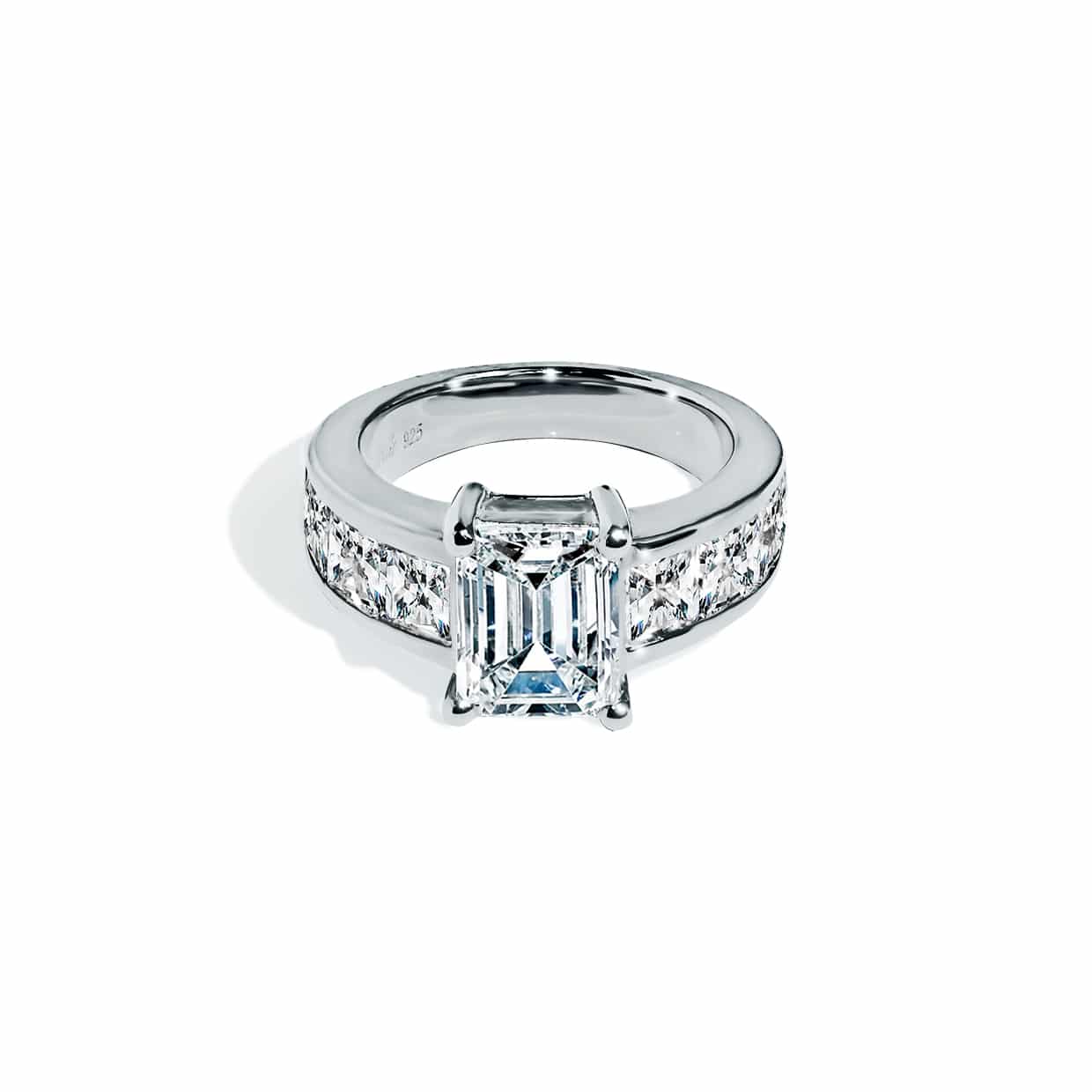 Oxford Prinsesse Radiant Ring i Sølv – Gaveidéer til Hende