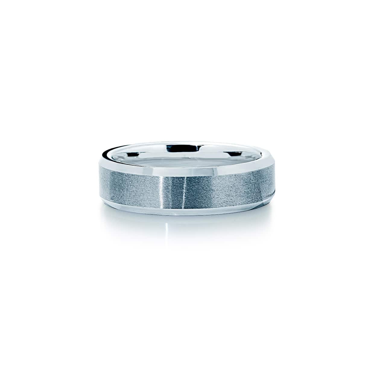 Rå Grå Tungstenring - Perfekt Gave til Ham eller Hende