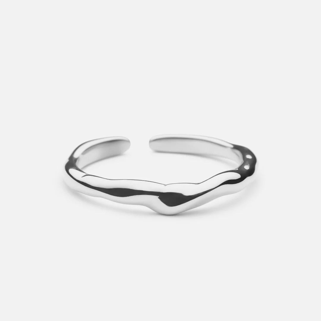 Bøjelig Sølvring fra Josephine Nord - Black Friday Tilbud!