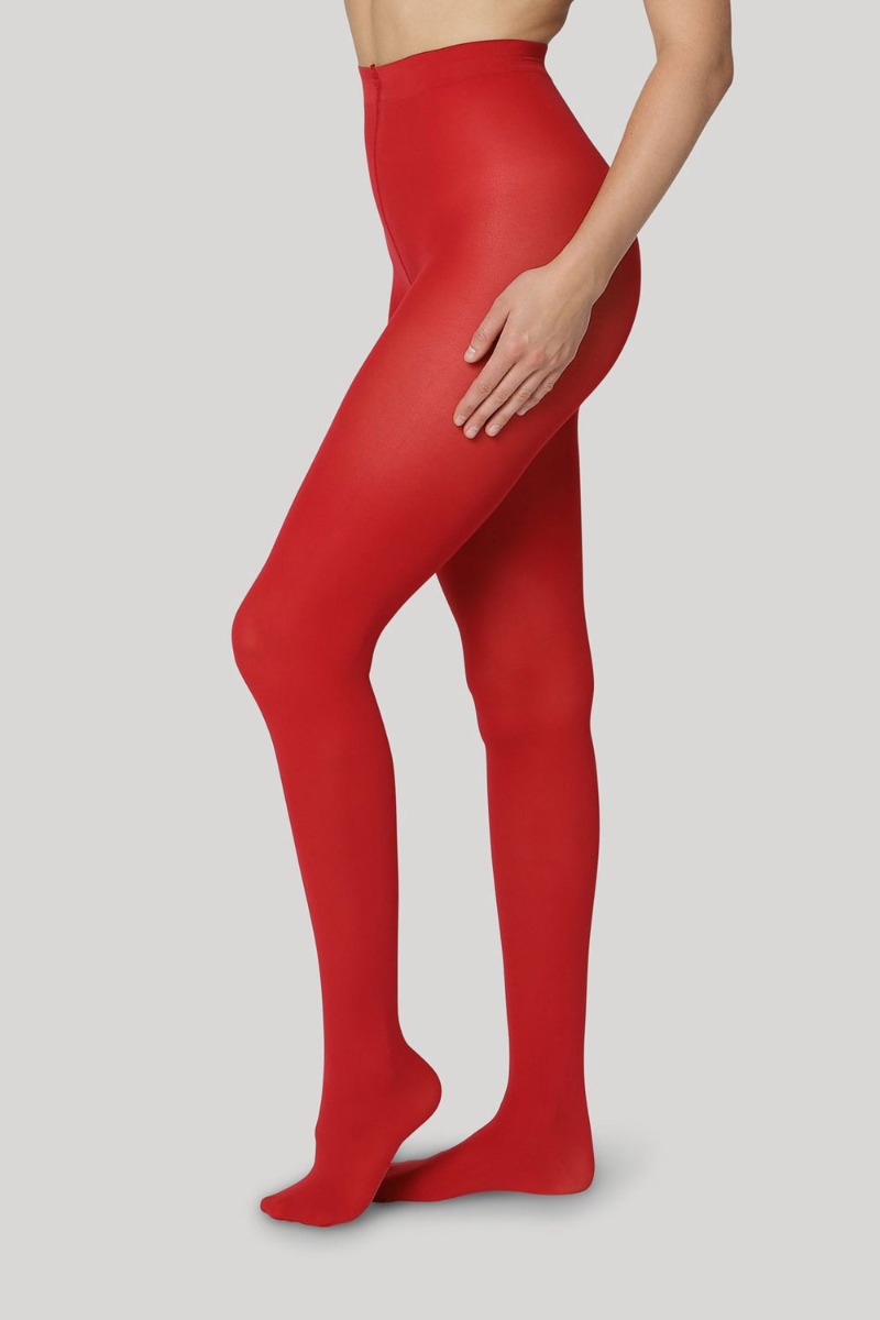 Dear Denier - Strømpebukser - Rebecca 50 Denier - Rød Trend