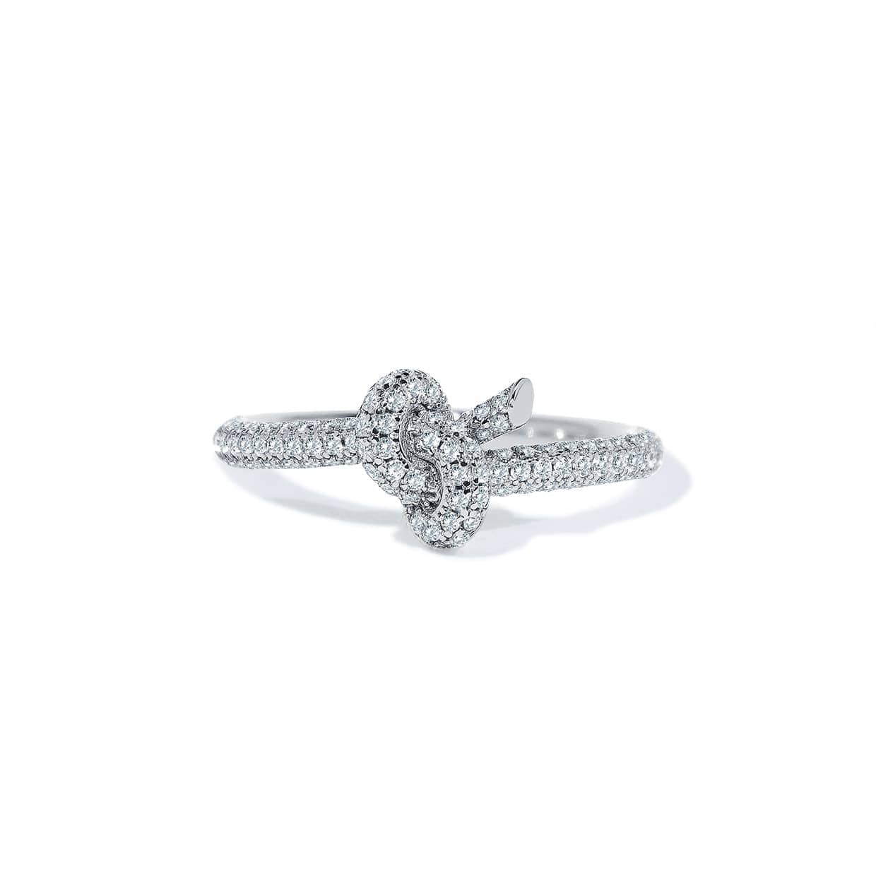 Elegante Equestrian Knot Ring - Gaveidé til Hende