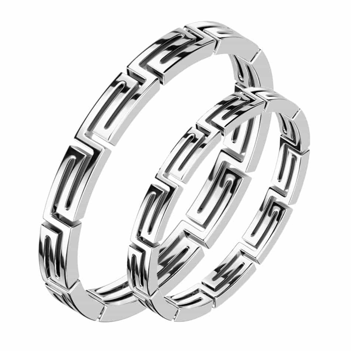 Mazecut Forlovelsesring i Guld - Elegant Design