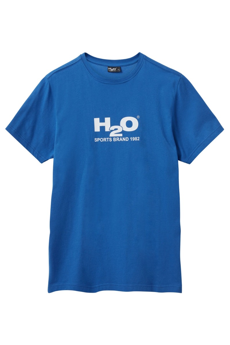 H2O Logo T-shirt - Blå - Udsalg hos Lykke by Lykke