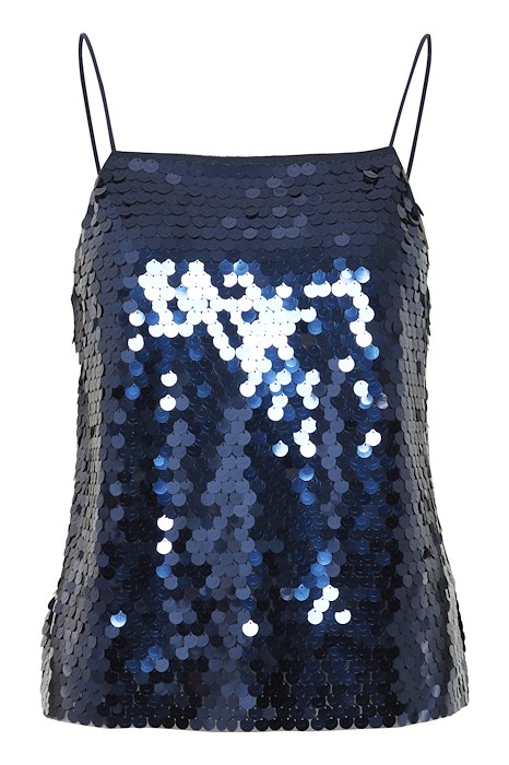 Ichi - Top - Ih Pennie To - Maritime Blue Festtop