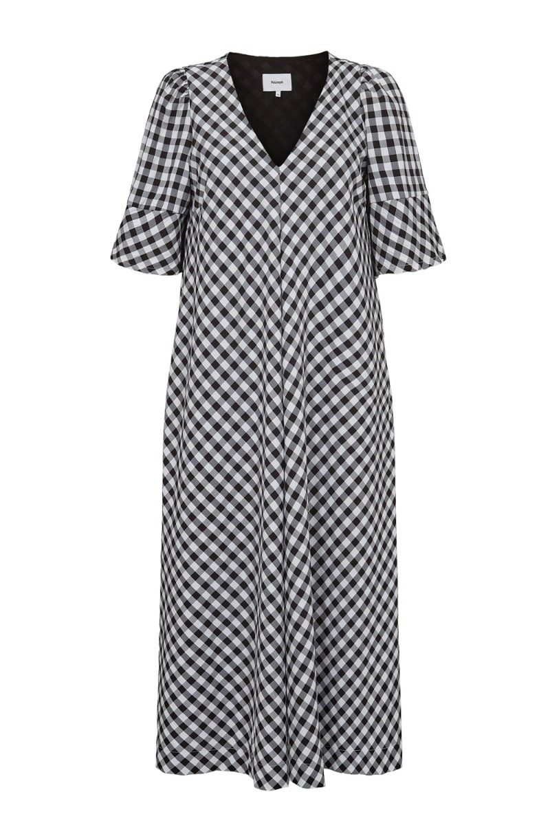 Nümph - Nuissa Kjole - Tern i Sort og Hvid