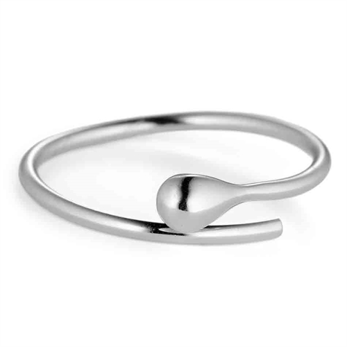 Sølv 925 Justerbar Fingerring fra Design Jewel Box