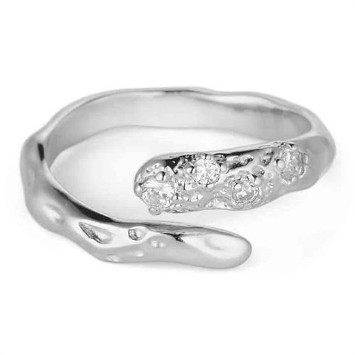 Medusa Ring i Sølv - Justerbar Smykke til Alle Anledninger