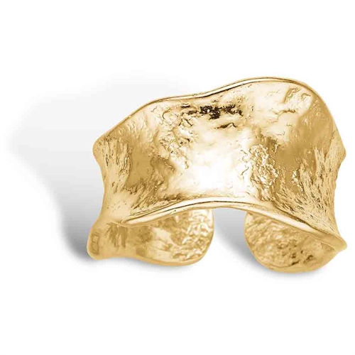 Aiolos Ring i Guld - Elegant Justerbar Smykke