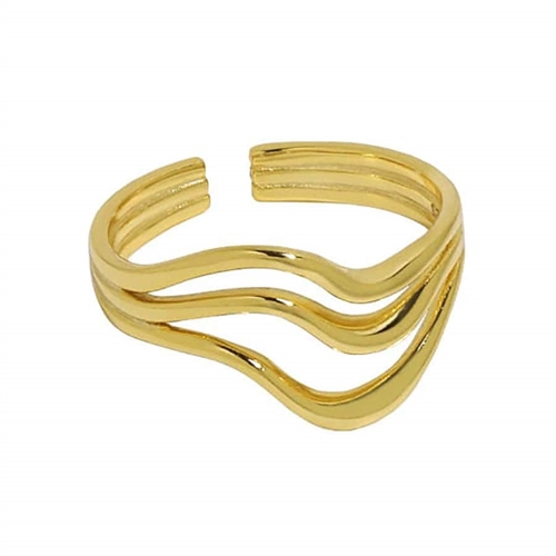 Talia Justerbar Ring i 925 Sterling Sølv - Elegant Design