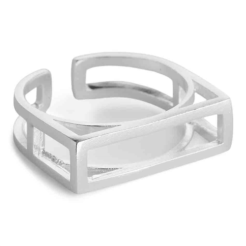 Aoide Ring i Sterlingsølv - Justerbar Fingerring