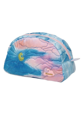 Maanesten - Makeup Taske - Moonshine Blue - Blålyserød