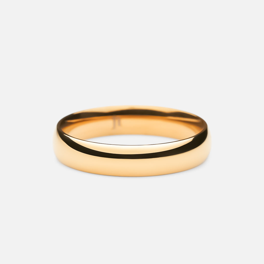 Delikat 18k Guldbelagt Ring - Tidløst Smykke til Fingeren