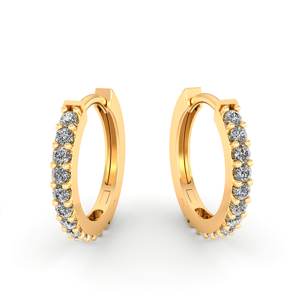 Uppsala Øreringe - Elegant Guld Smykke til Hverdag