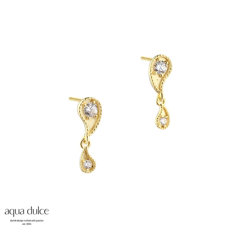 Big Vims Øreringe i Guld - Nikkelfri Smykker