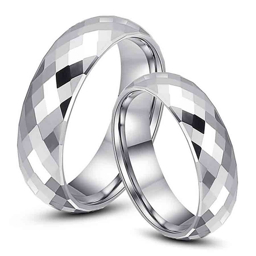 Erato Vielsesring i Tungsten - Elegant Design til Forlovelse