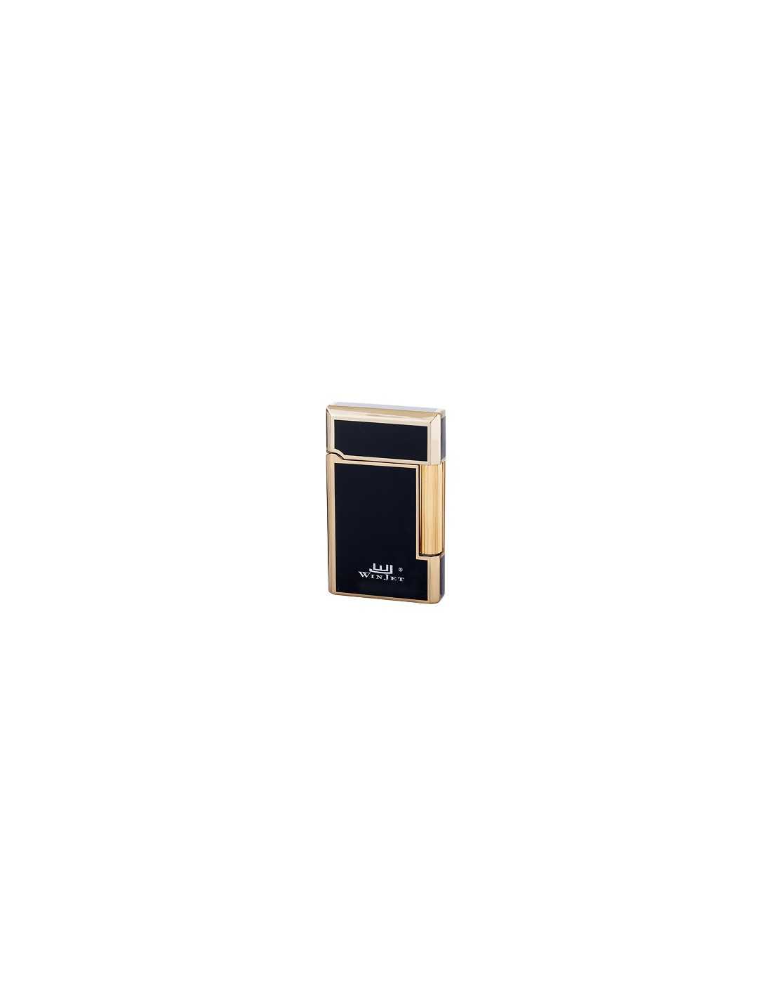 Winjet Palermo Premium Flintlighter i Sortguld Jewel Box