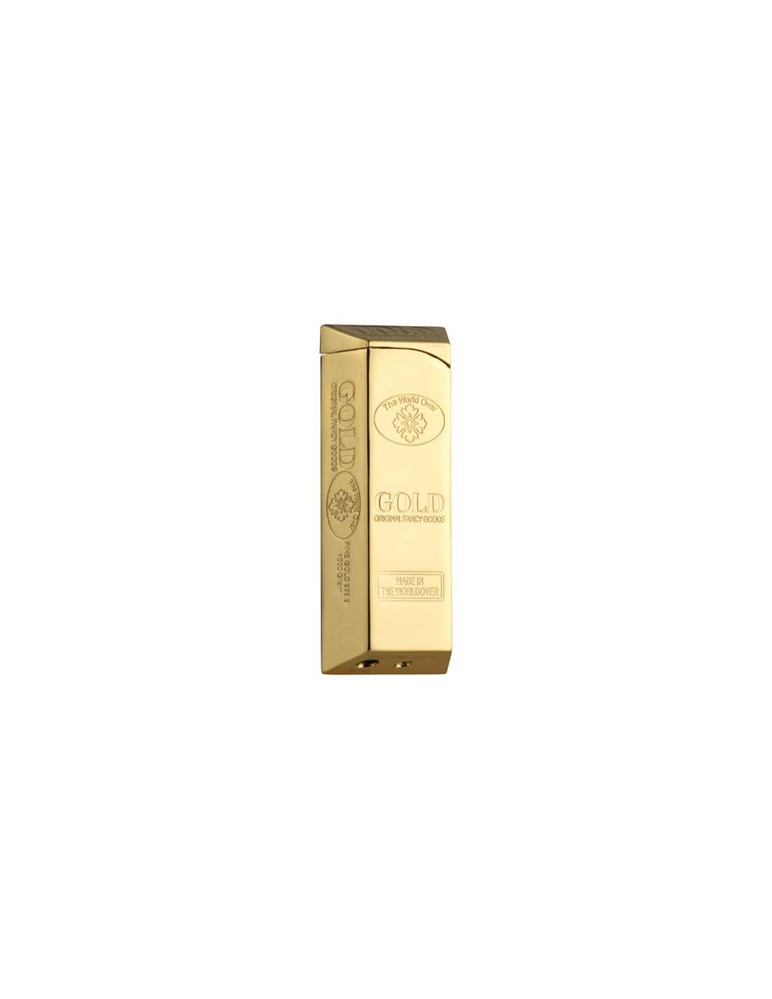 Zorro Guldbar Lighter med Piezo Flamme - Unik Gadget