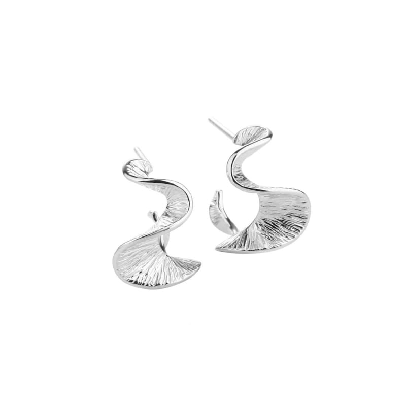 Rhumba Hoop Small  Silver