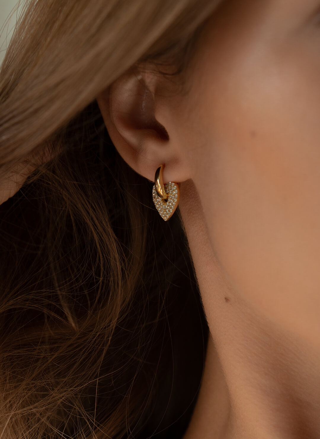 Adora - Guld øreringe til en fantastisk pris!