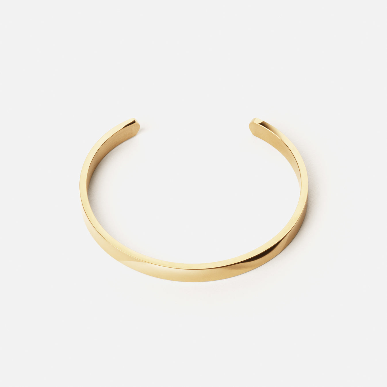 Basic Bangle 18k Guldbelagt 6mm - Fantastisk tilbud!