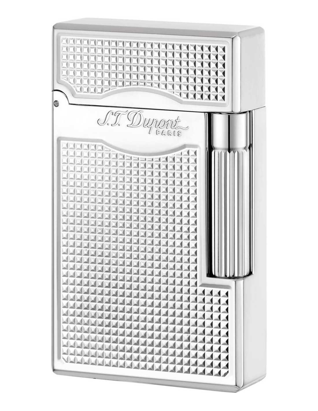 Luksus S.T. Dupont Lighter i Sølv - Eksklusiv Tilbud!