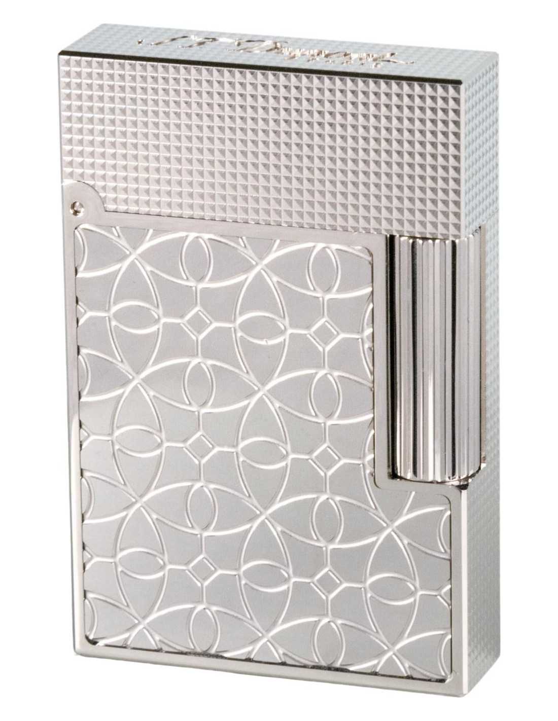 S.T. Dupont Ligne 2 Lighter i Platinum Arabesque