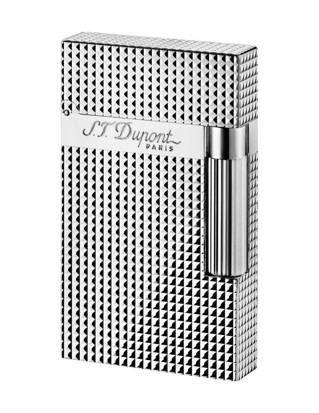S.T. Dupont Ligne 2 Sølv Lighter - Elegance og Kvalitet
