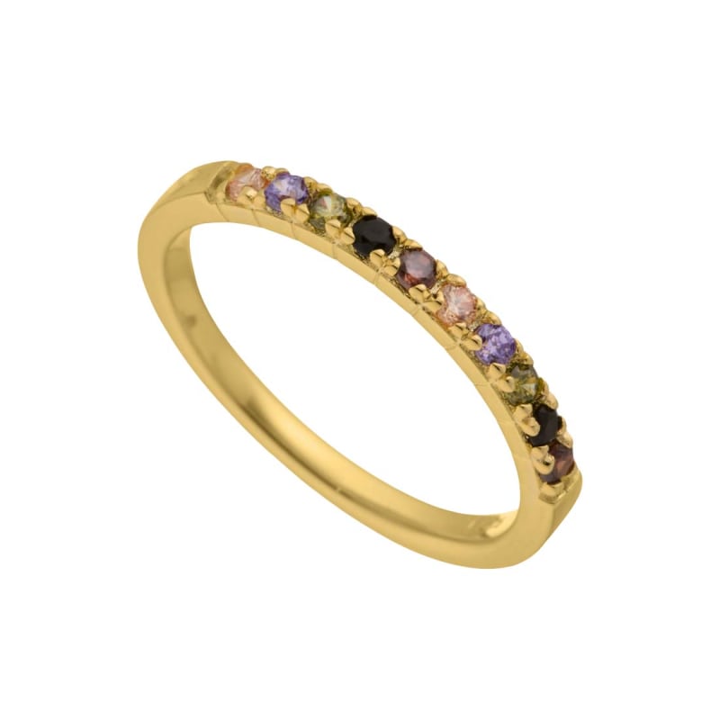 Ring Elena Str 50 med Zirkonia - Fantastisk tilbud!