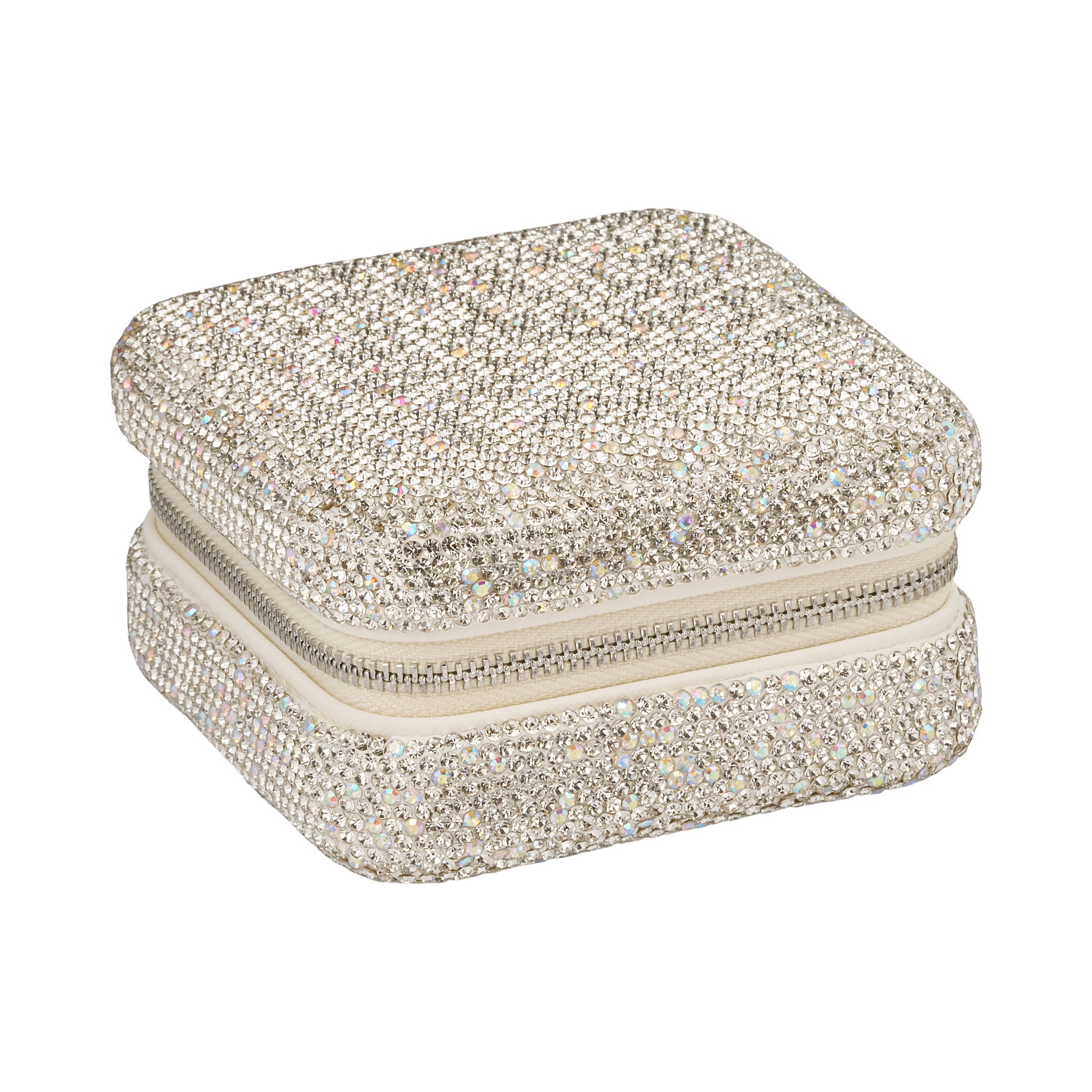 Elegant Rhinestone Smykkeskrin til Opbevaring af Smykker