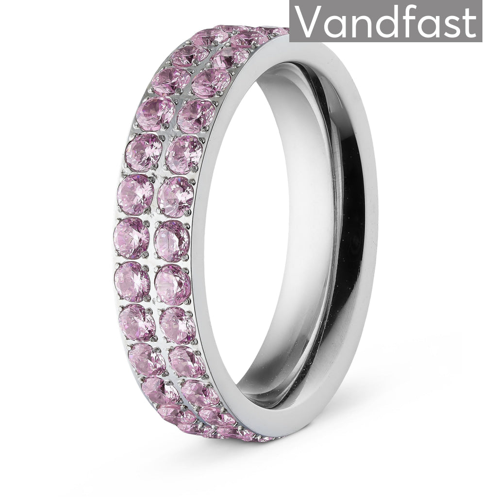 Annebrauner Alliance Pink Ring - Eksklusiv Smykkeæske