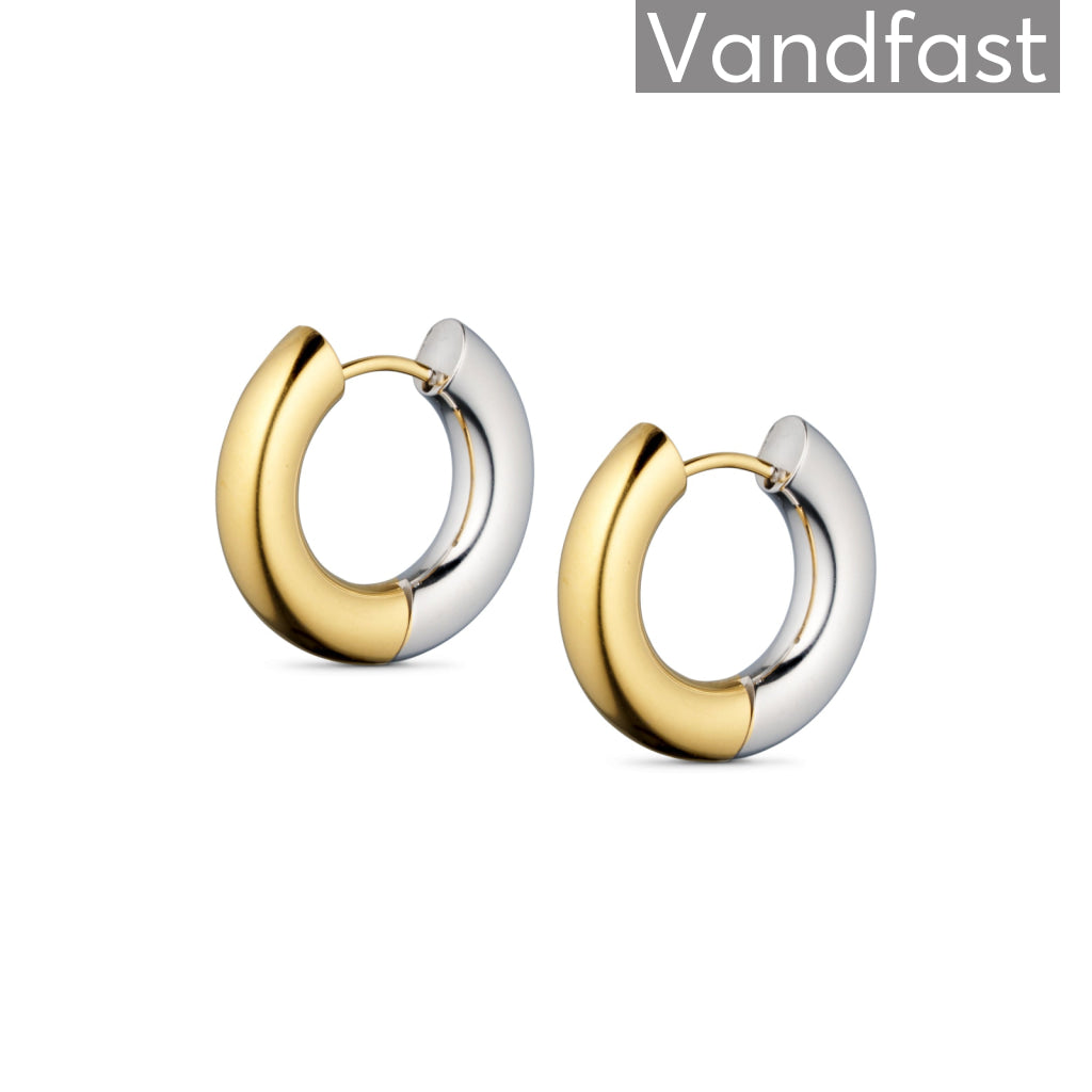 Annebrauner Chunky Mix øreringe i eksklusiv æske