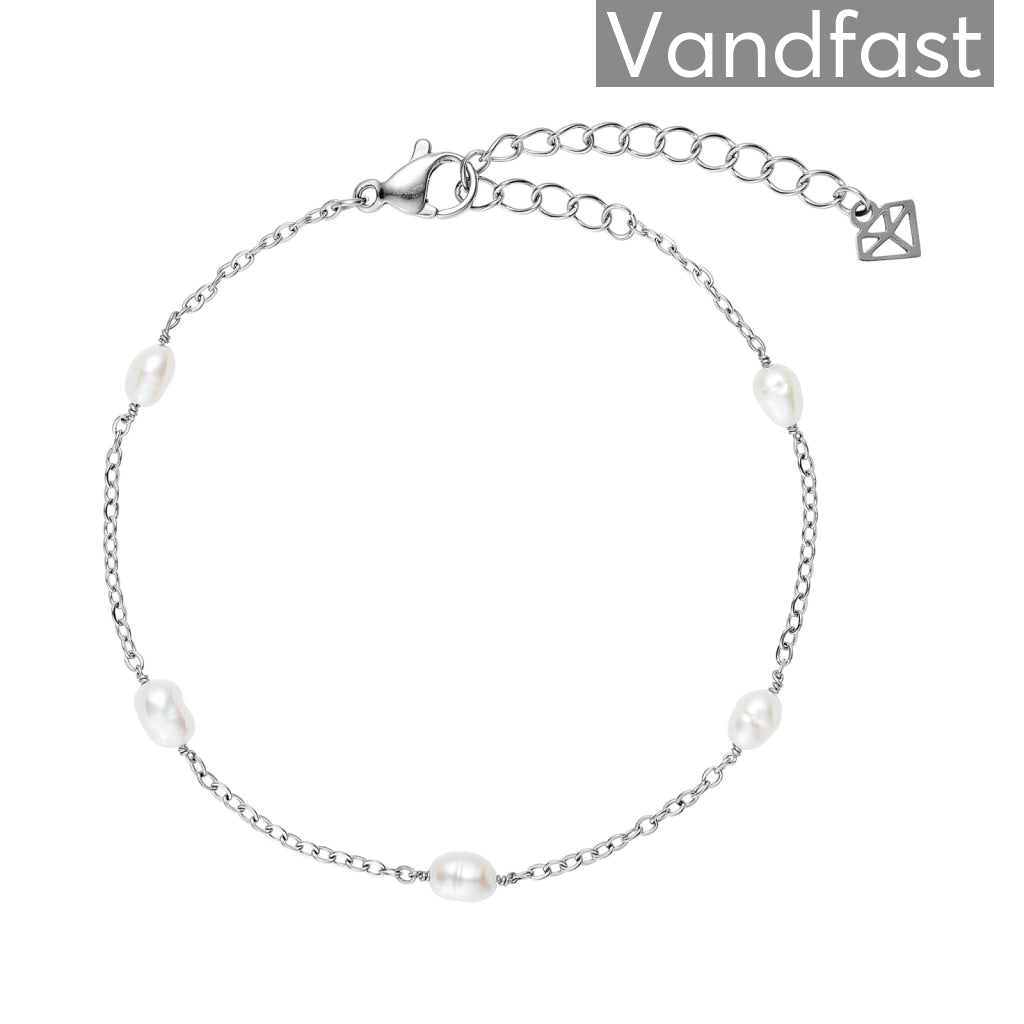 Elegant Classic Pearl Armbånd med Ferskvandsperler