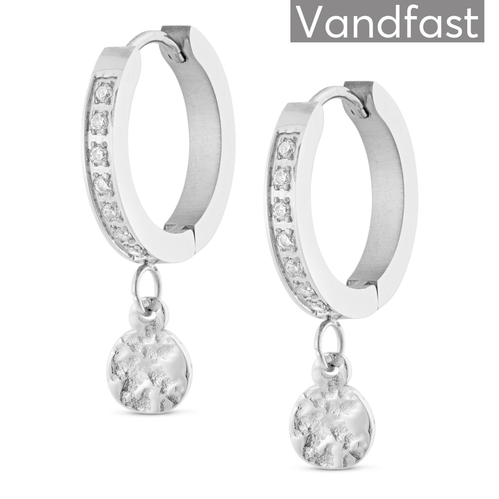 Annebrauner Creole Texture øreringe i smykkeæske