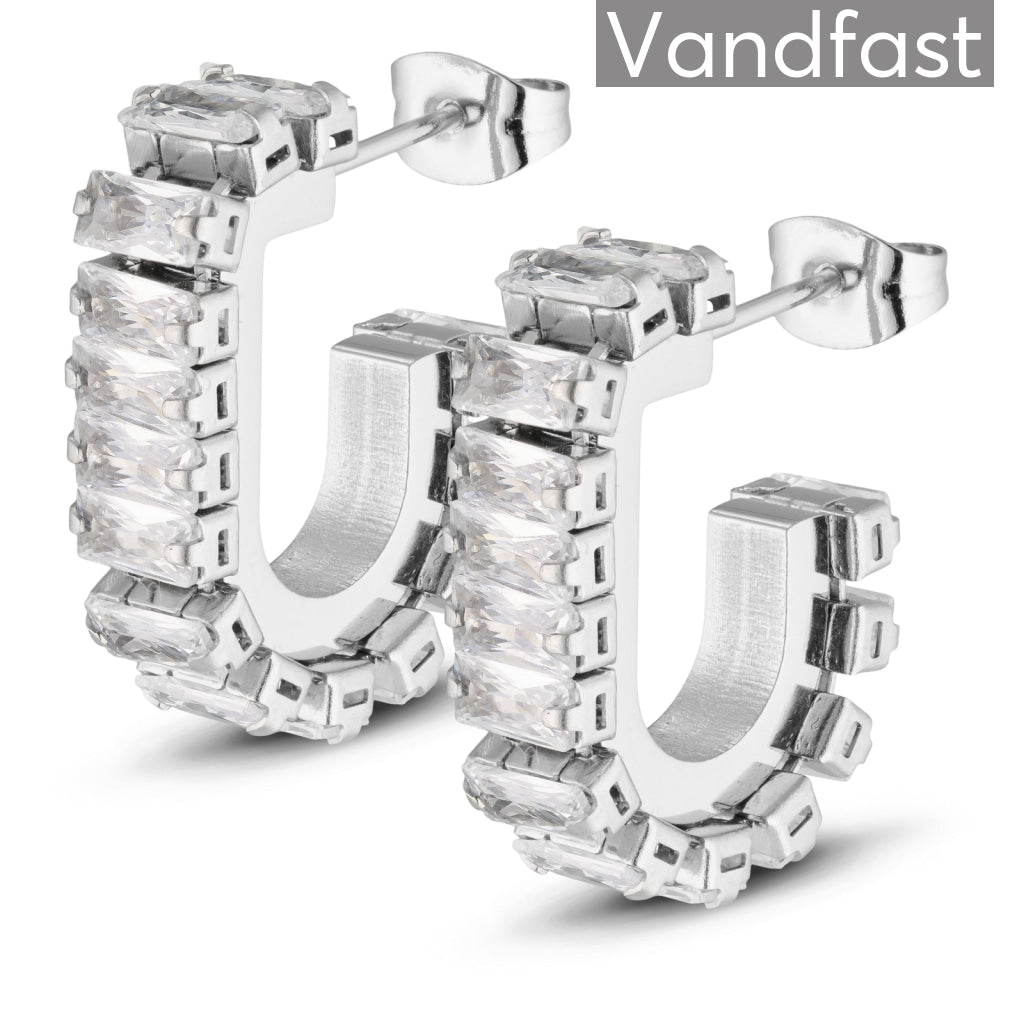 Annebrauner Deluxe Hoops Øreringe i Eksklusiv Æske