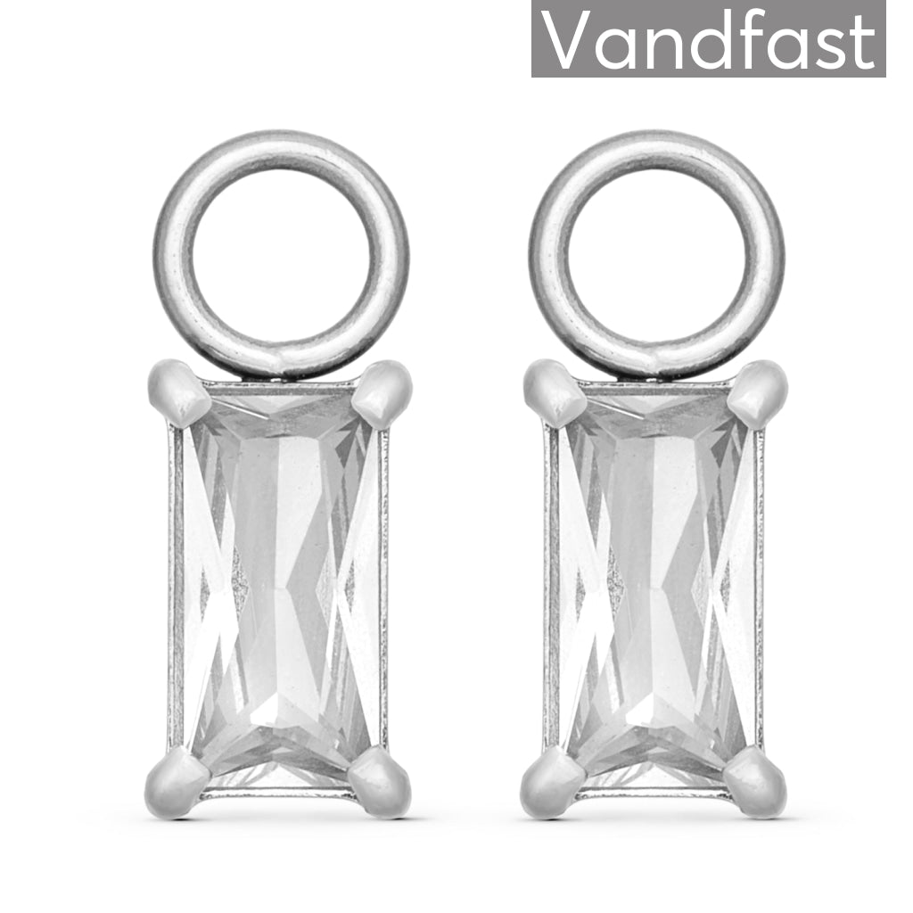 Annebrauner Empress Drops Klare Vedhæng Til Øreringe