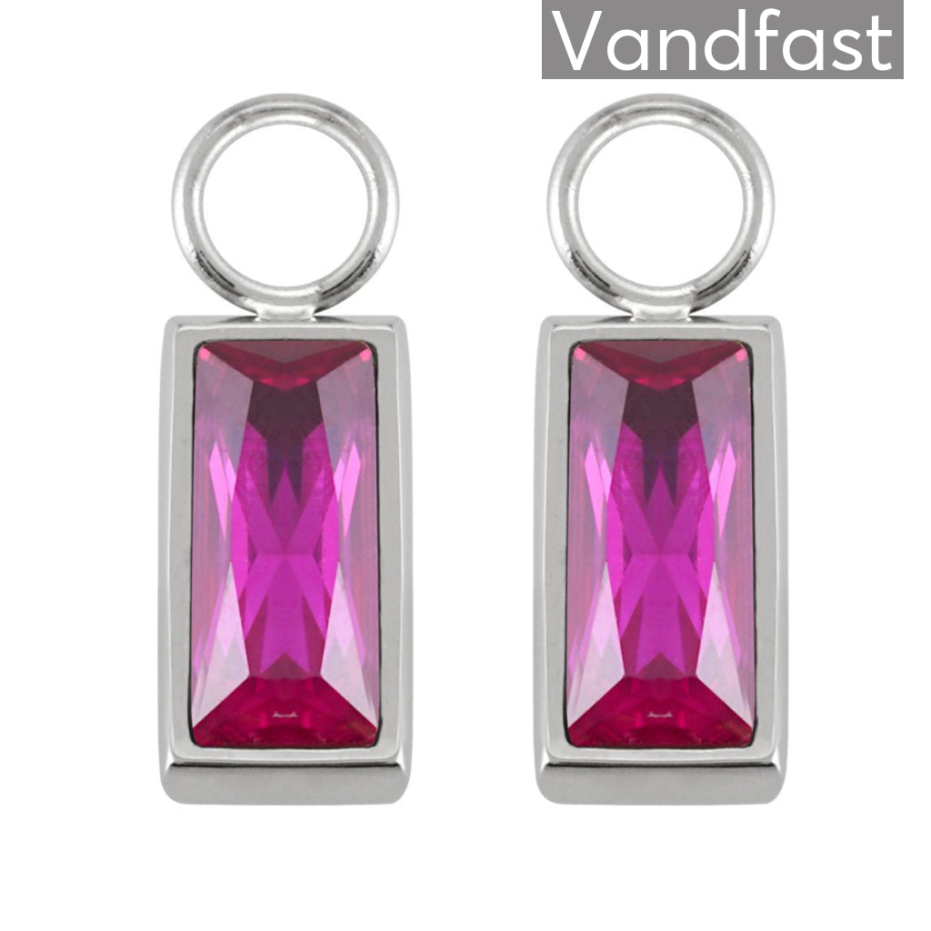 Annebrauner Empress Drops Ruby - Vedhæng til Creoler