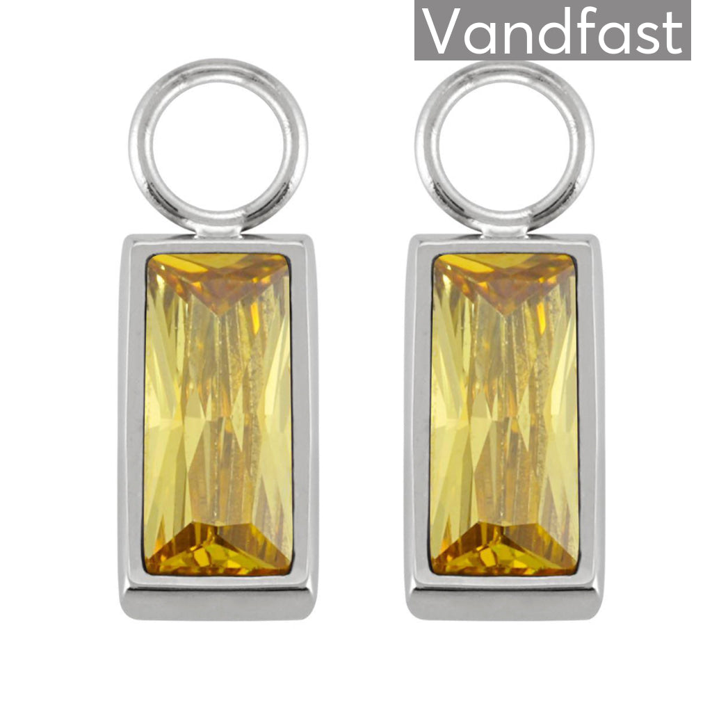 Annebrauner Empress Drops Gule Vedhæng til Øreringe