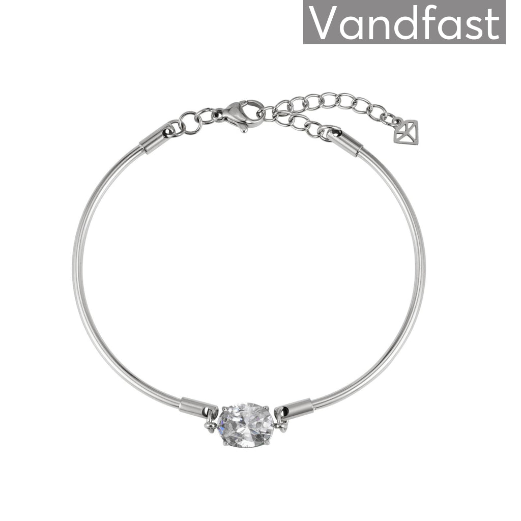 Annebrauner Flora Armbånd med Zirkonia i Eksklusiv Æske