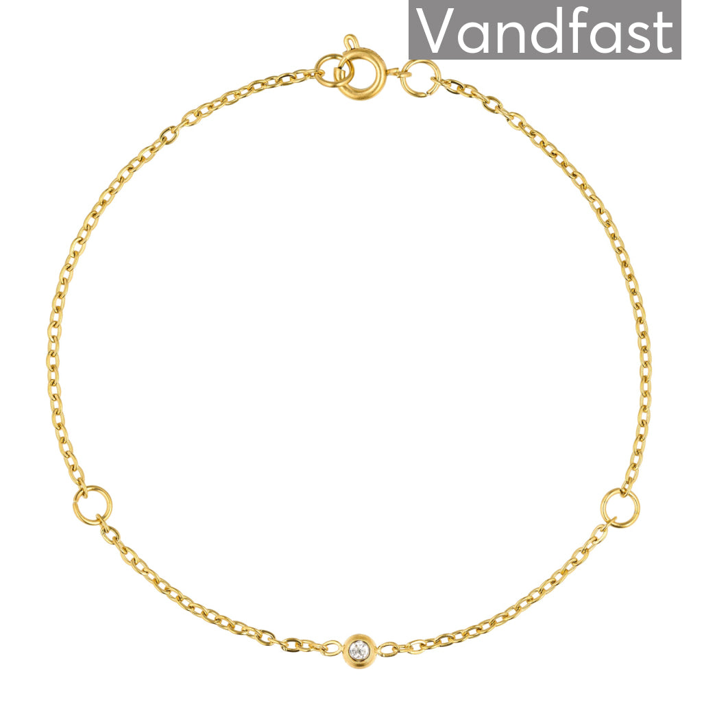 Annebrauner 18k Guldbelagt Halskædeforlænger - Udsalg!