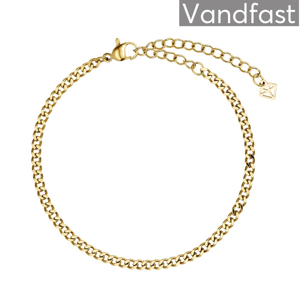 Annebrauner Panzer Armbånd 18k Guldbelagt - Elegant Design