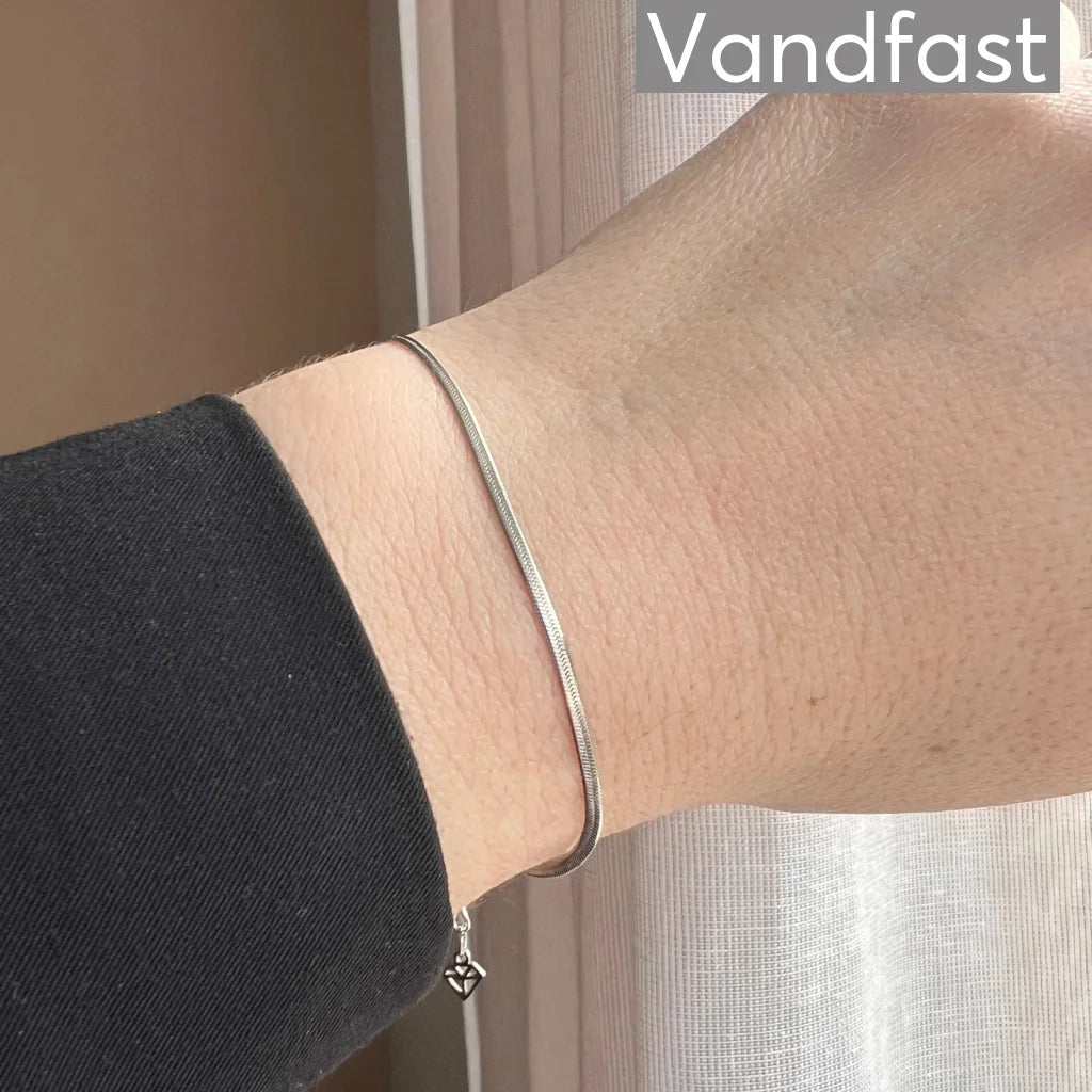 Eksklusivt Slange Armbånd - 2 Mm fra ANNEBRAUNER