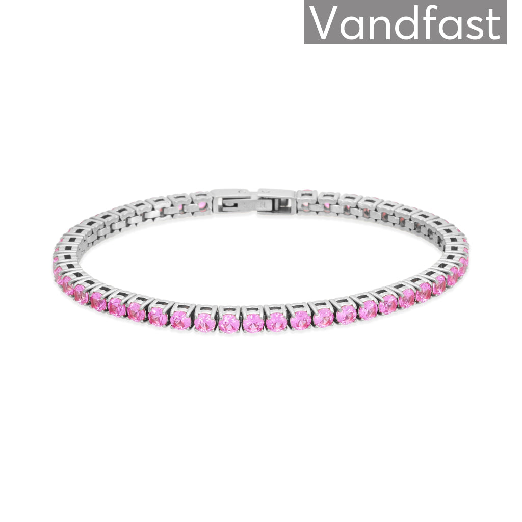 Annebrauner Tennis Petite Rose Armbånd – Luksus Smykke 16 Cm