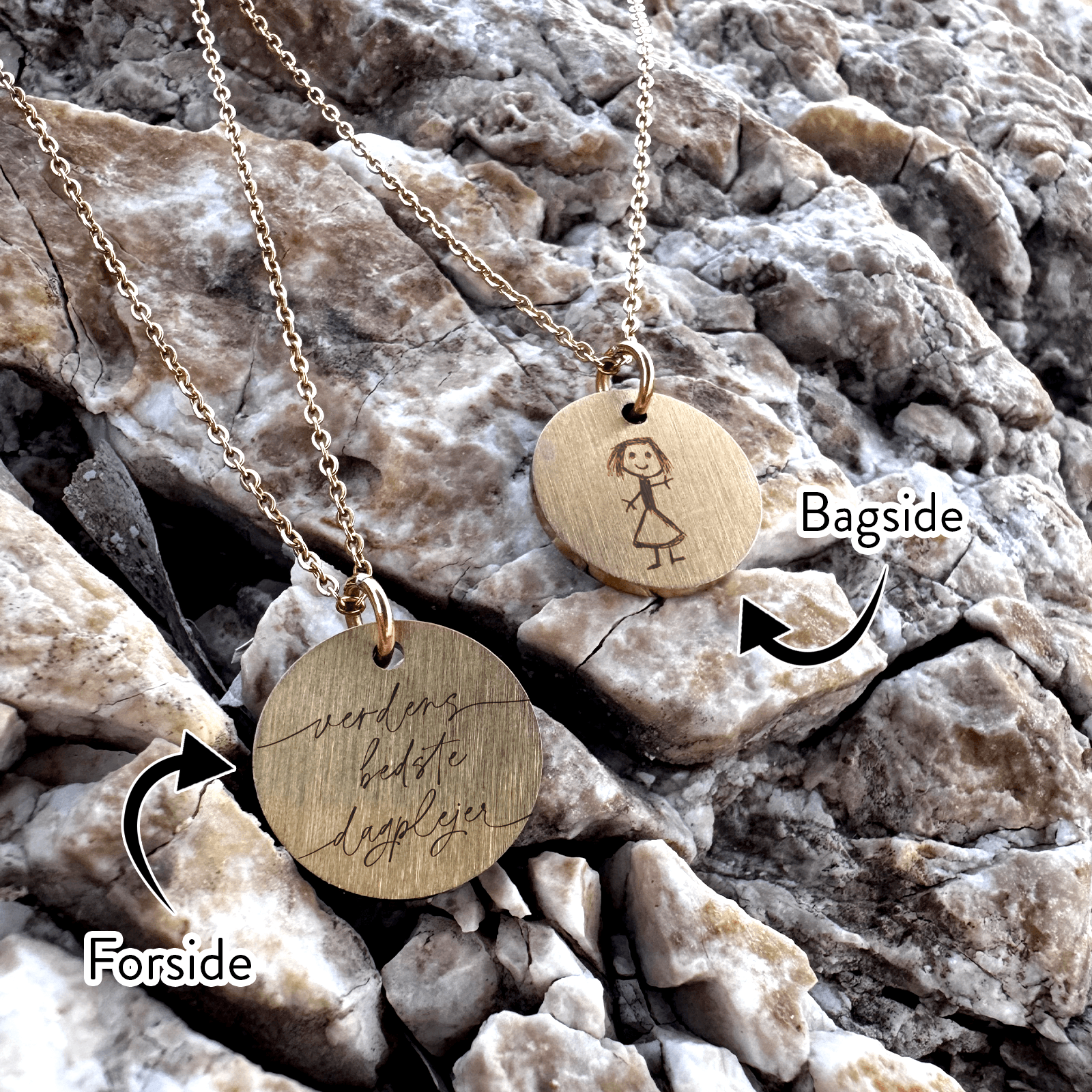 Verdens Bedste Dagplejer Halskæde med Personliggørelse