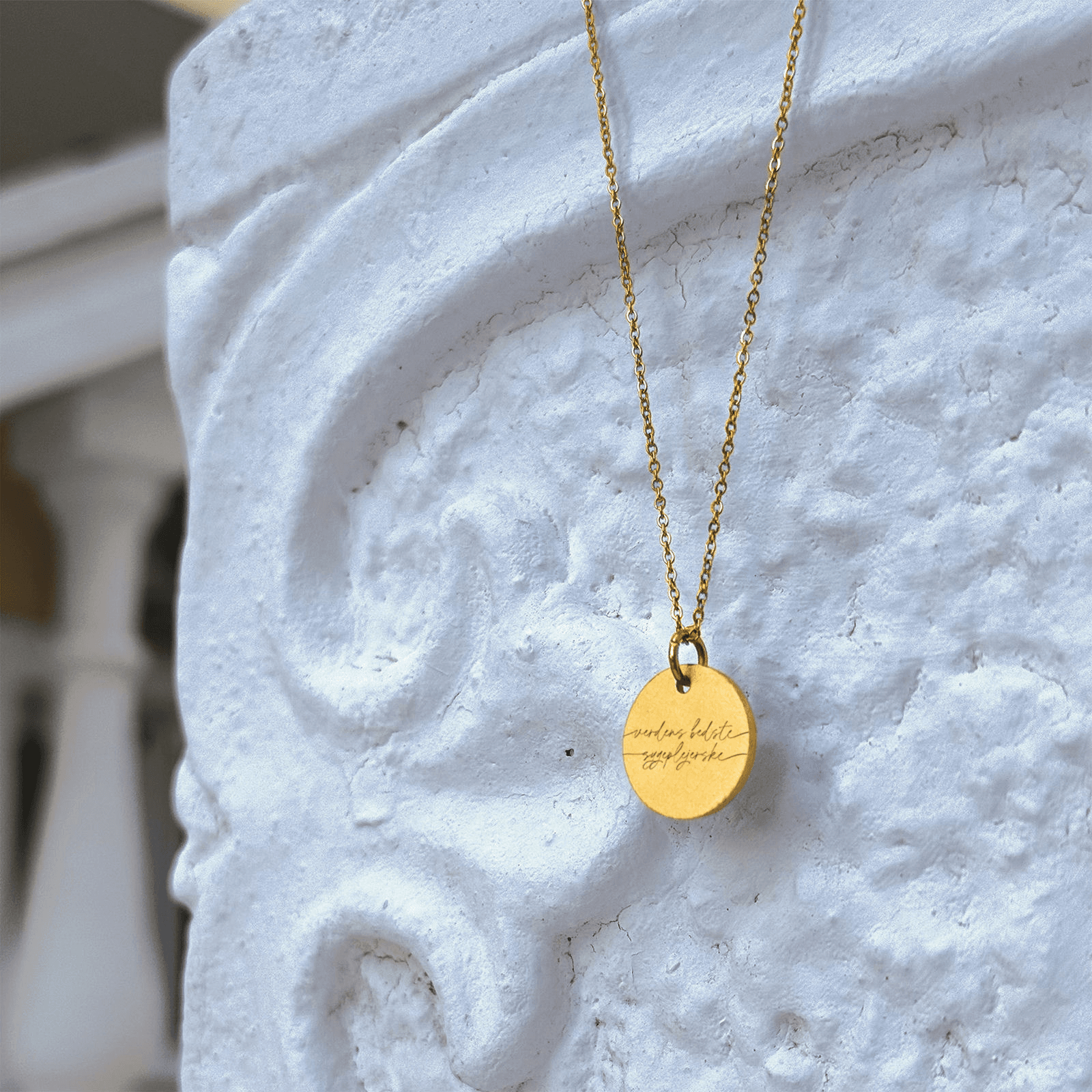 Verdens Bedste Sygeplejerske Halskæde - Perfekt Gave!